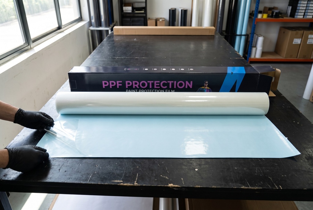 [JU-ST110] ST110 · PPF Roll — Clear Gloss 8.5 mil — 1.52×15m